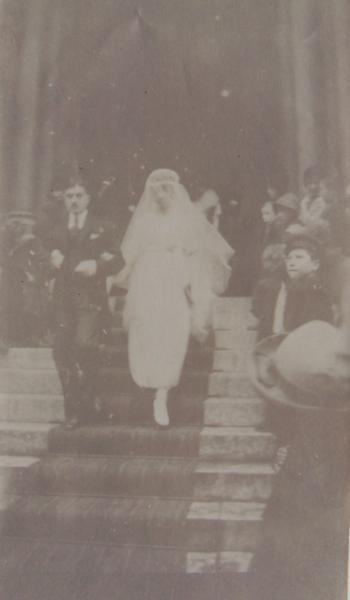 mariage de Jean Valentin-Smith et Henriette Vourloud